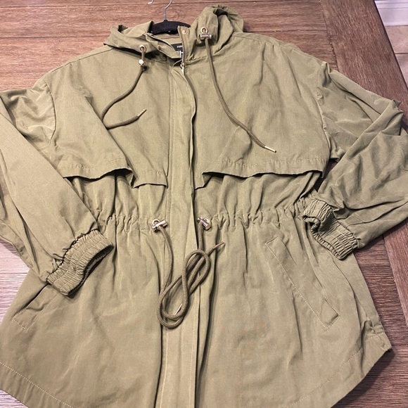 FOREVER 21 womens utility Jacket
Zip Up Hoodie Army green Size Small - Picture 8 of 10